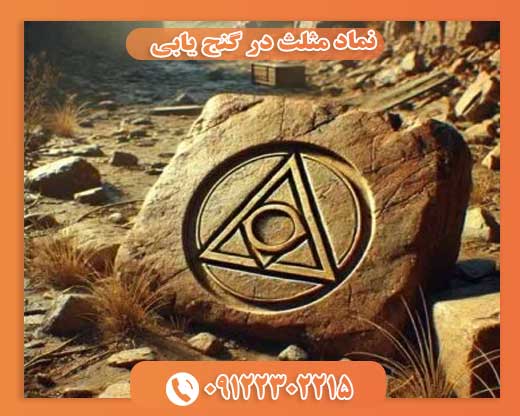 نماد مثلث در گنج یابی09122302215