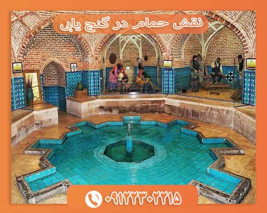 نقش حمام در گنج‌ یابی09122302215